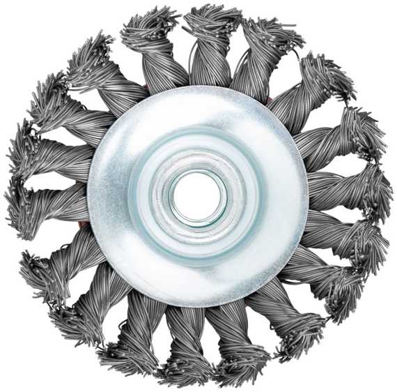 Корщетка-колесо для УШМ, 100 мм, М14 FIT IT 39114