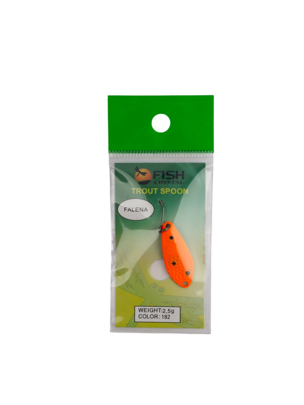 Блесна Fish Crystal FALENA 30 мм 2,5г на форель цвет 182