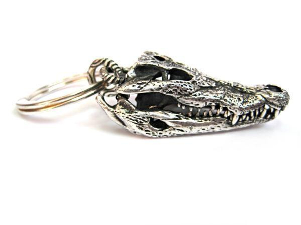 Брелок серебряный "Croco" AZBl-001B