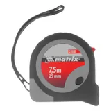Рулетка Continuous fixation,7,5 м х 25 мм,двухкомпонентный корпус,плавная фиксация Matrix — фото 5