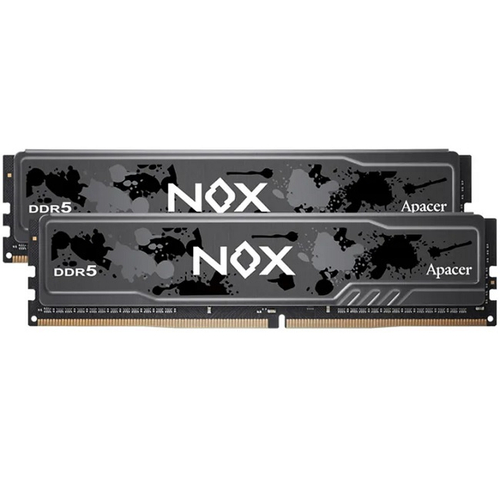 Модуль памяти DIMM DDR5 32Gb, 5200Mhz, 2x16Gb, Apacer Nox (AH5U32G52C522MBAA-2)