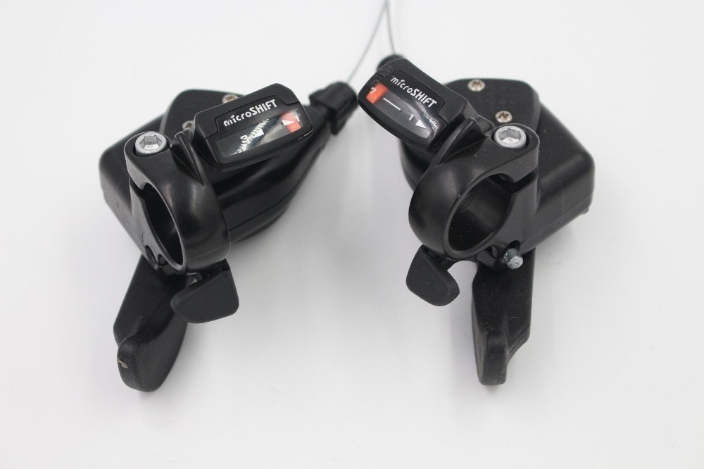 Шифтеры для Shimano MTB 3х7 скор. Пара, 235гTS38-7