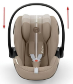Коляска Cybex Balios S Lux TPE 2025 Cloud G i-Size Almond Beige Plus 3 в 1 Seashell Beige с дождевиками