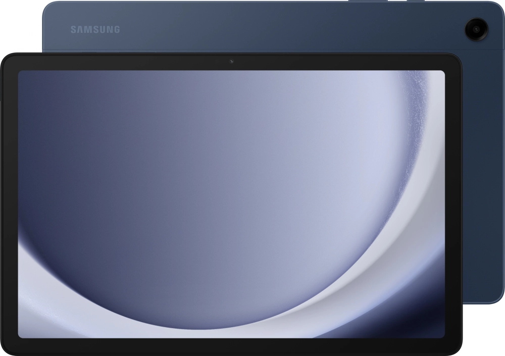 Планшет Samsung Galaxy Tab A9+ SM-X216B 695 (2.2) 8C RAM4Gb ROM64Gb 11" LCD 1920x1200 5G Android 13 темно-синий 8Mpix 5Mpix BT WiFi microSD 1Tb 7040mAh 7hr