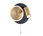 Настенный светодиодный светильник Arte Lamp SYRMA A2213AP-2BK