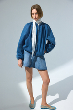 Куртка-пилот со сборками - H&M