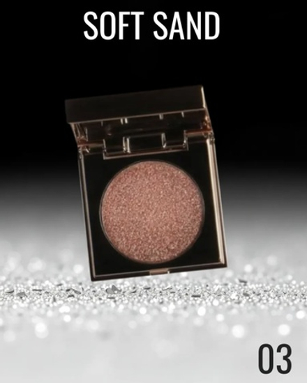 Sen Sulu глиттер прессованные Sparkle mood 03 Soft Sand