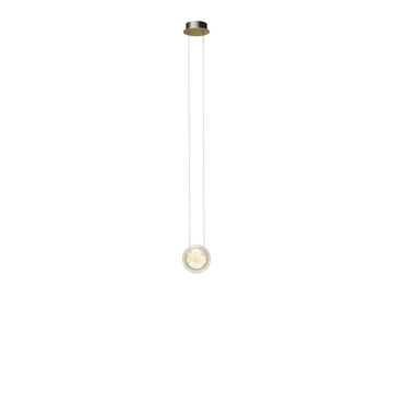 Подвесной светодиодный светильник 7W 3000K MOD361PL-L7BS3K латунь Pharao Modern Maytoni