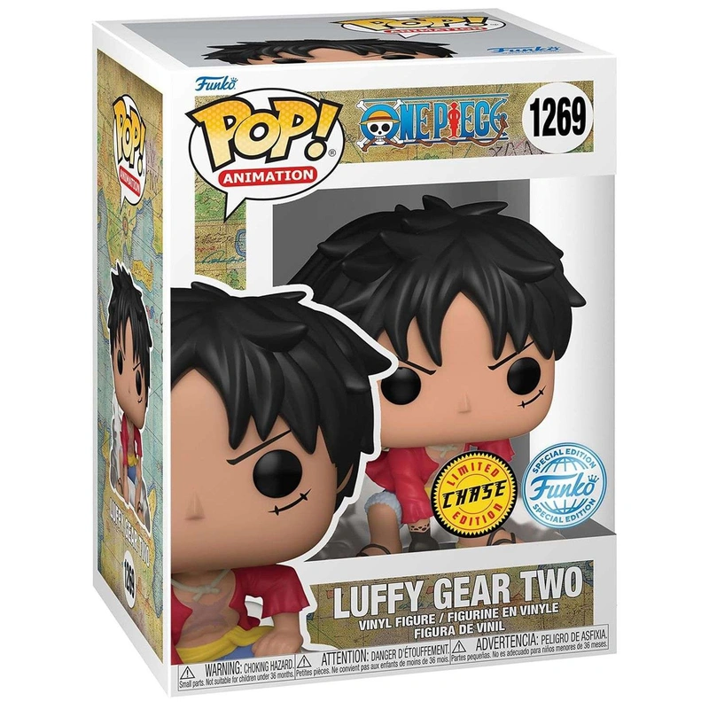 Funko POP! One Piece: Luffy (Gear Two) (1269) (Chase)