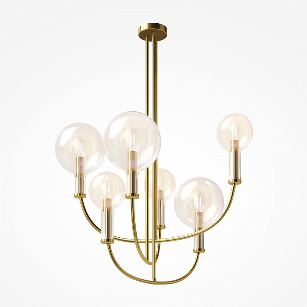 Люстра на штанге Maytoni Status MOD333PL-06BS