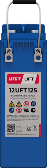 Аккумулятор UNIT 12UFT125 ( 125Ач / 12В ) AGM