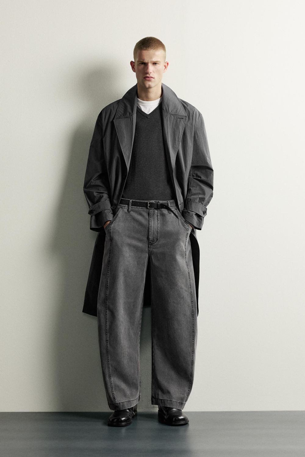 БРЮКИ BALLOON FIT СО ШВАМИ — ZARA · 8281/253