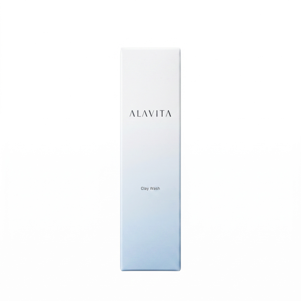 Крем-пенка для деликатного очищения (CLAY WASH) Alavita by Enhel Japan