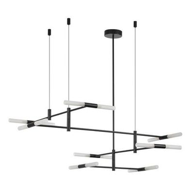 4307/16 HIGHTECH ODL26 277 светильник черный/акрилл/металл IP20 G9 40W *16 180° 220V SOHO