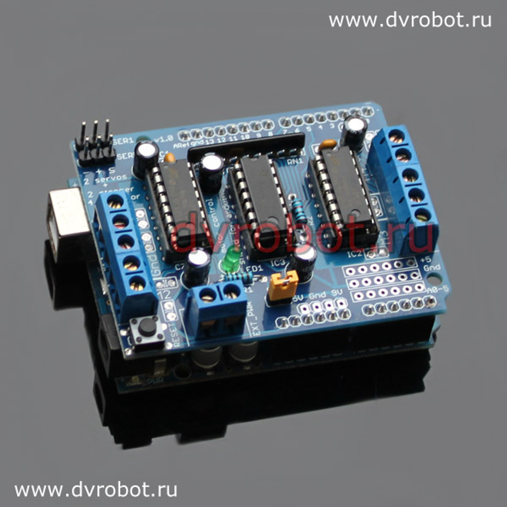 Arduino драйвер щит