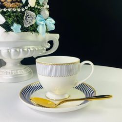 Lenardi 145-455 Чайный набор 12пр. 250 мл ИНФАНТА в под.уп.(х10)Костяной фарфор