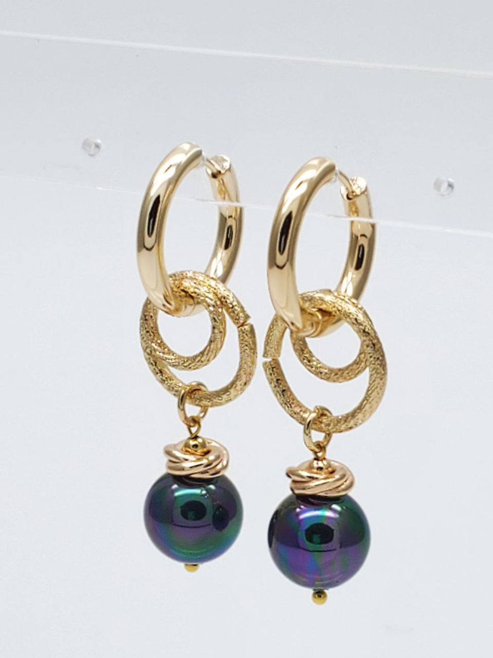 91000938 Серьги SELENA PEARLS
