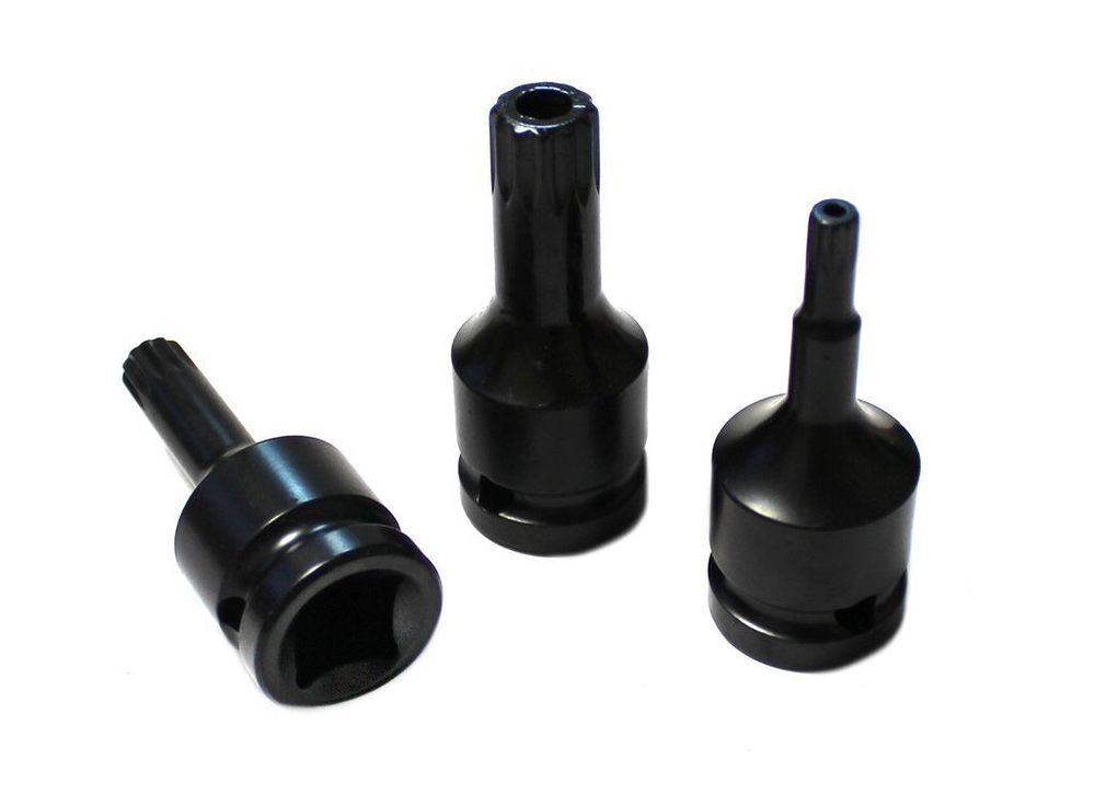 Головка-бита SPLINE ударная M14 с отверстием, 1/2'' RockForce##Rock FORCE RF-24806014T