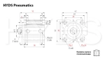 SDA 25x65 Пневмоцилиндр