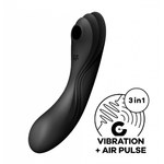 Вакуумный стимулятор с вибрацией Satisfyer Curvy Trinity 4 черный