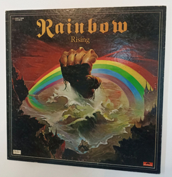 Винтажная виниловая пластинка LP Blackmores Rainbow Rising (Japan 1976) (No Obi)