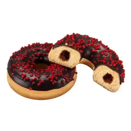 Донат COLA с начинкой со вкусом колы Stokson (68гр/12шт)