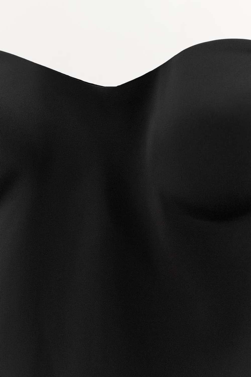 ZARA БОДИ С КОСТОЧКАМИ, ЧЕРНЫЙ