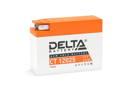 CT 12025 Delta Аккумулятор герметичный свинцово-кислотный стартерный