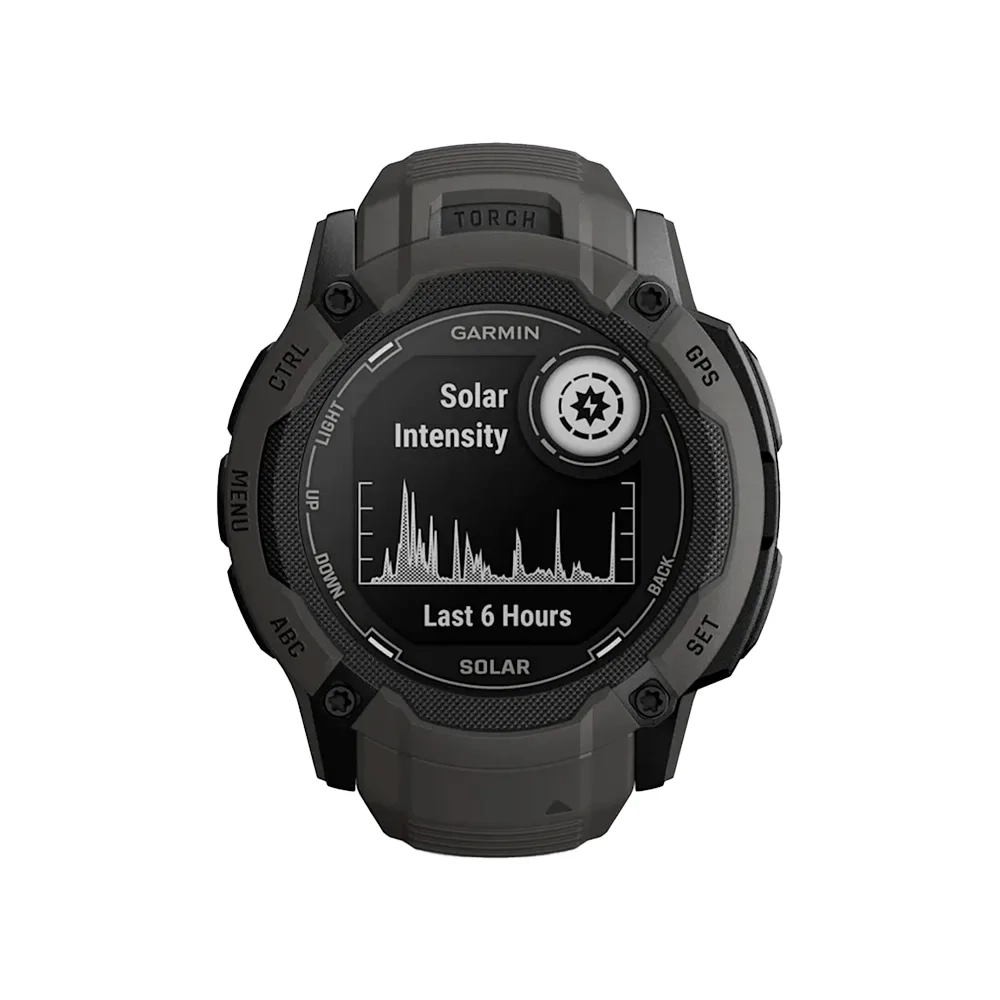 Умные часы Garmin Instinct 2X, 50mm, Solar Graphite (010-02805-00)