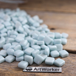 Стеклянная мозаика FLORY12 AW034 12х12 мм, 500 г, голубой ArtWorker