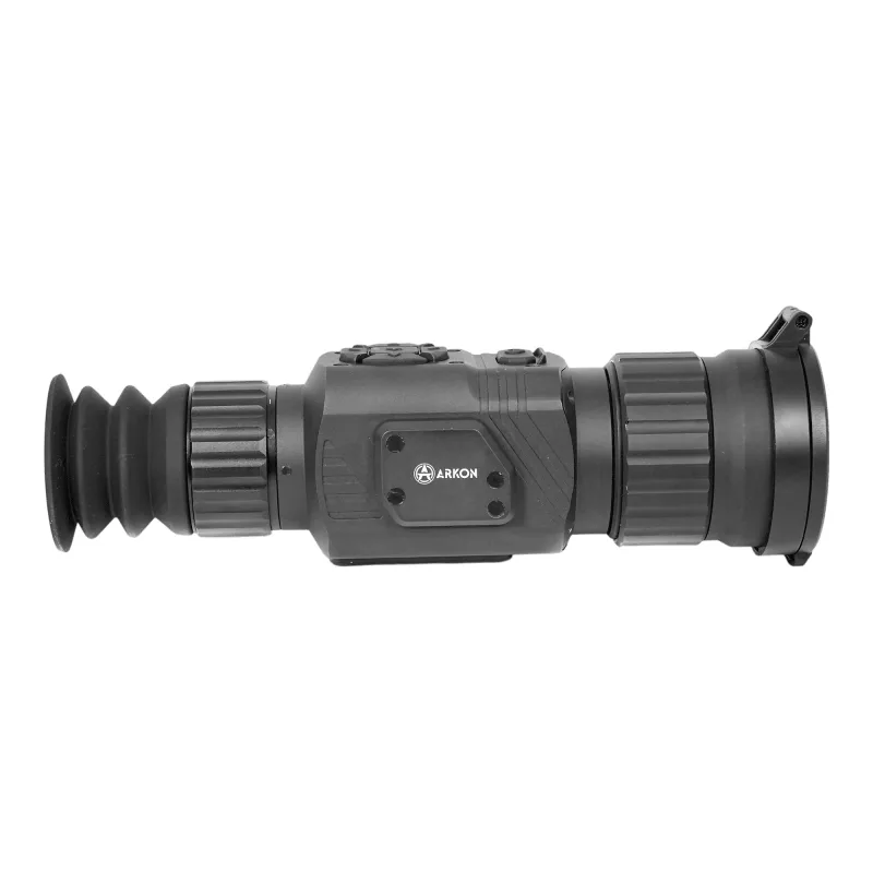 Тепловизионный прицел ARKON Alfa II HT50ML / Аркон Альфа 2 ХТ 50 МЛ - вид сбоку, профиль прибора
