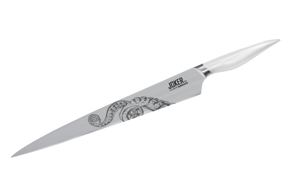 Нож кухонный для нарезки 29.7см Samura Joker SJO-0045W/K
