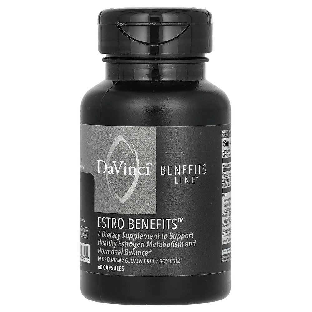 DaVinci Laboratories, Benefits Line, Estro Benefits, 60 капсул