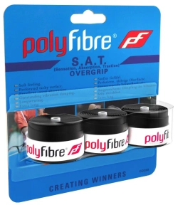 Теннисные намотки Polyfibre S.A.T. Overgrip 3P
