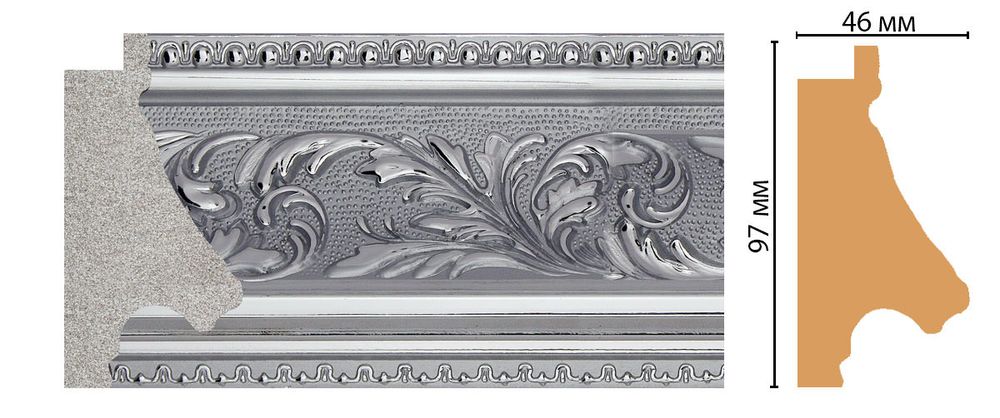Багет Decomaster FM22-4 97*46*2850мм