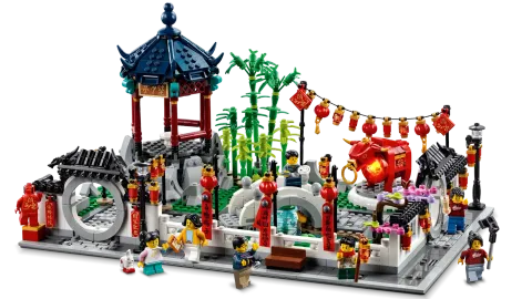 Конструктор LEGO 80107 Весенний фестиваль фонарей