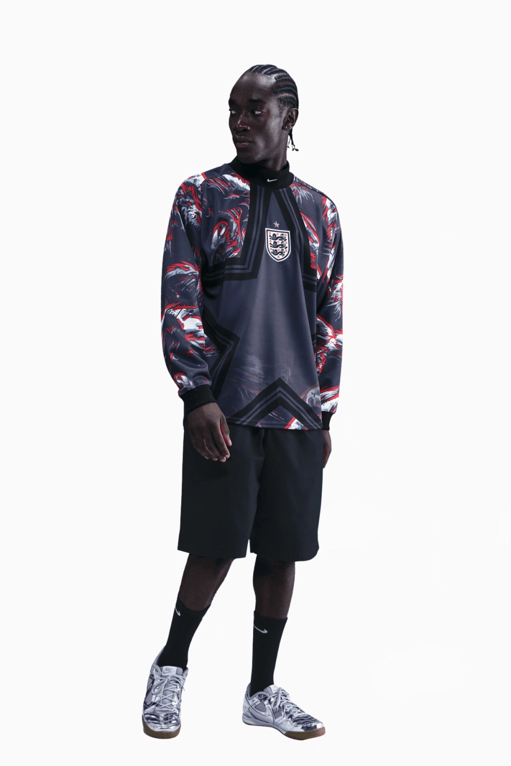 Кофта Nike England Goalkeeper Authentic - темно-синий