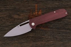 Нож складной Artisan 1843G-DRC Arion, клинок 92мм, сталь CPM S35VN, рукоять микарта/титан