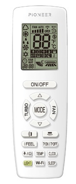 Кондиционер Pioneer Artis KFRI20LW/KORI20LW Inverter