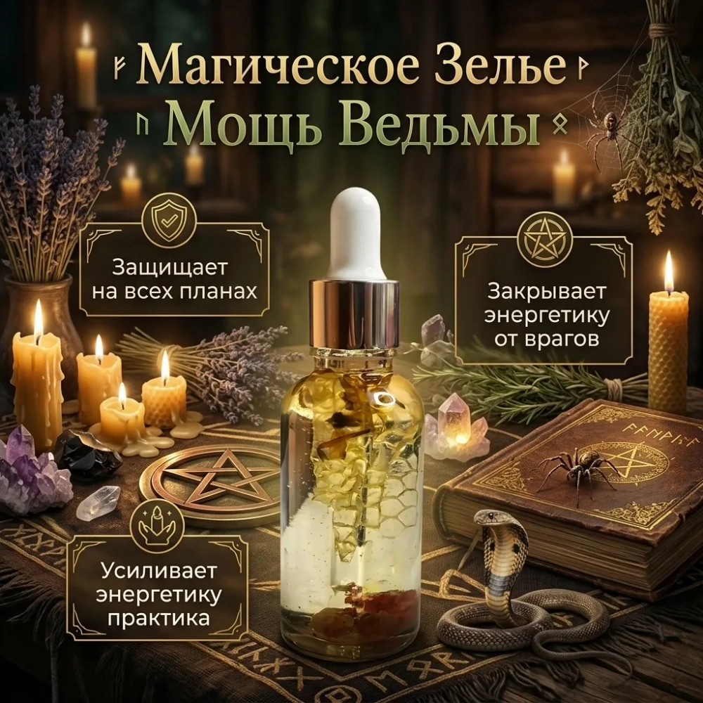 Зелье "Мощь Ведьмы"