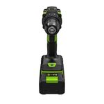 Дрель-шуруповерт акк. Greenworks DD345, 24V, б/щет, 27/45 Нм, 0-450 / 0-1850 об/мин, 13мм, 1х4Ач, ЗУ, кор (3708307CUB)