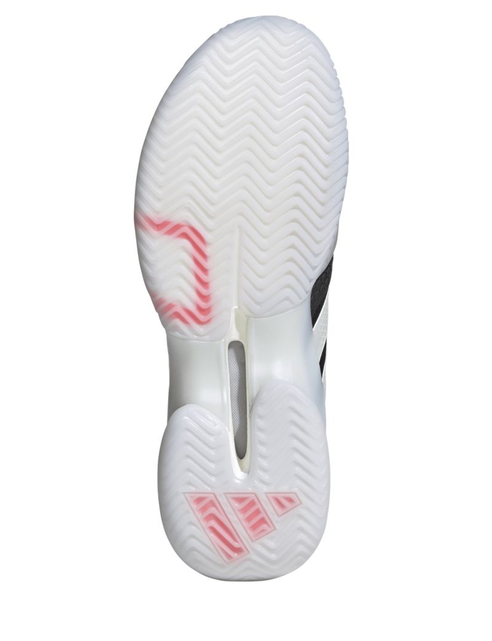 Теннисные кроссовки Adidas Barricade 14 M - core black/zero metalic/lucid red