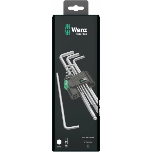 Набор Г-образных шестигранных ключей Hex-Plus WERA 05073391001