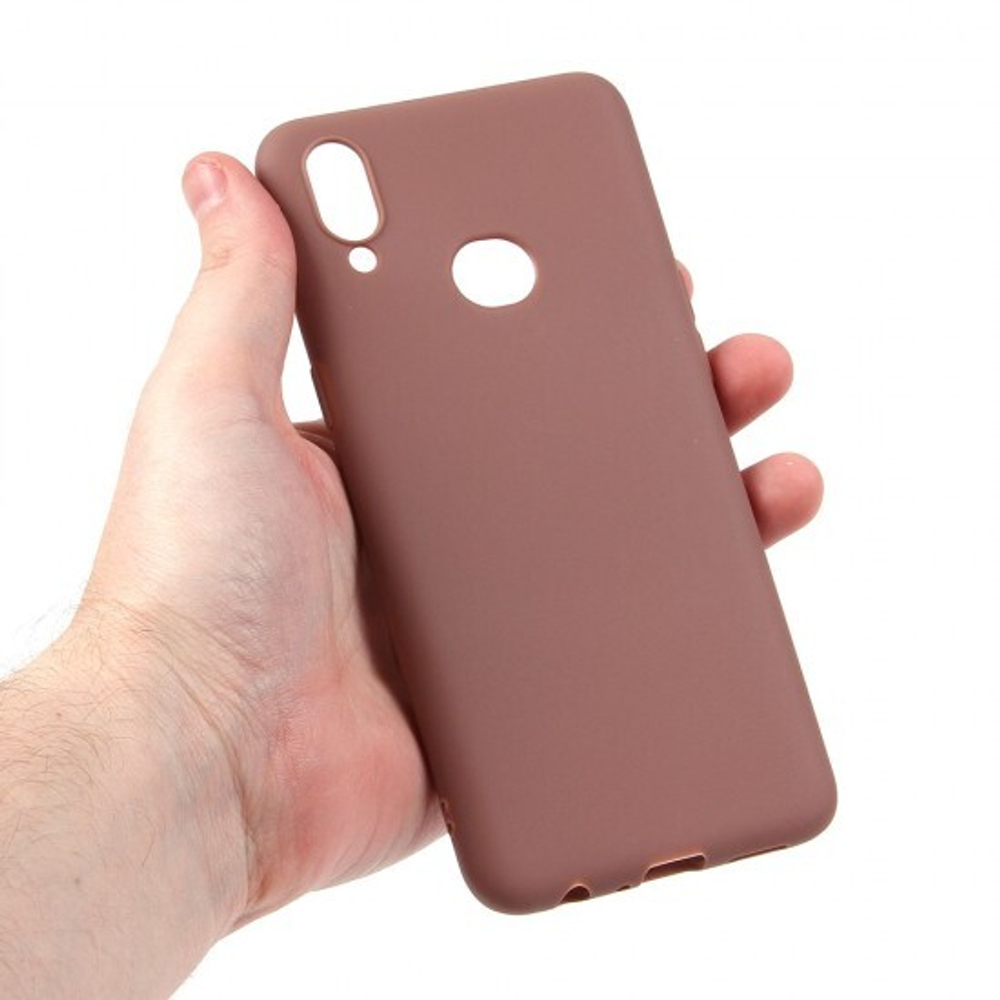 Чехол ТПУ для Samsung Galaxy A10s, 011010 Пыльная роза