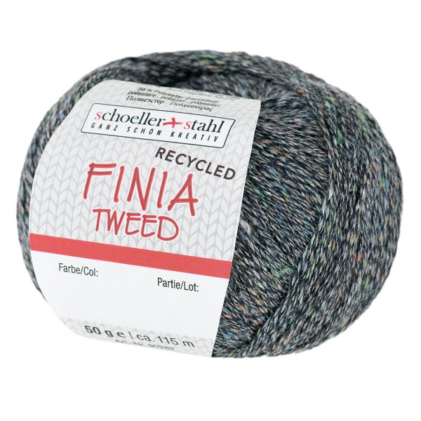 Пряжа Austermann (Аустерманн) Finia Tweed / уп.10 мот. по 50 г, 150 м, 2306-7