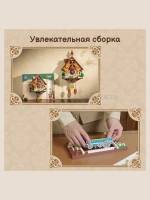 3Д Конструктор Ретро Часы с кукушкой