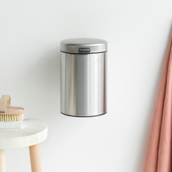 Мусорный бак настенный newIcon 3л Brabantia Стальной матовый