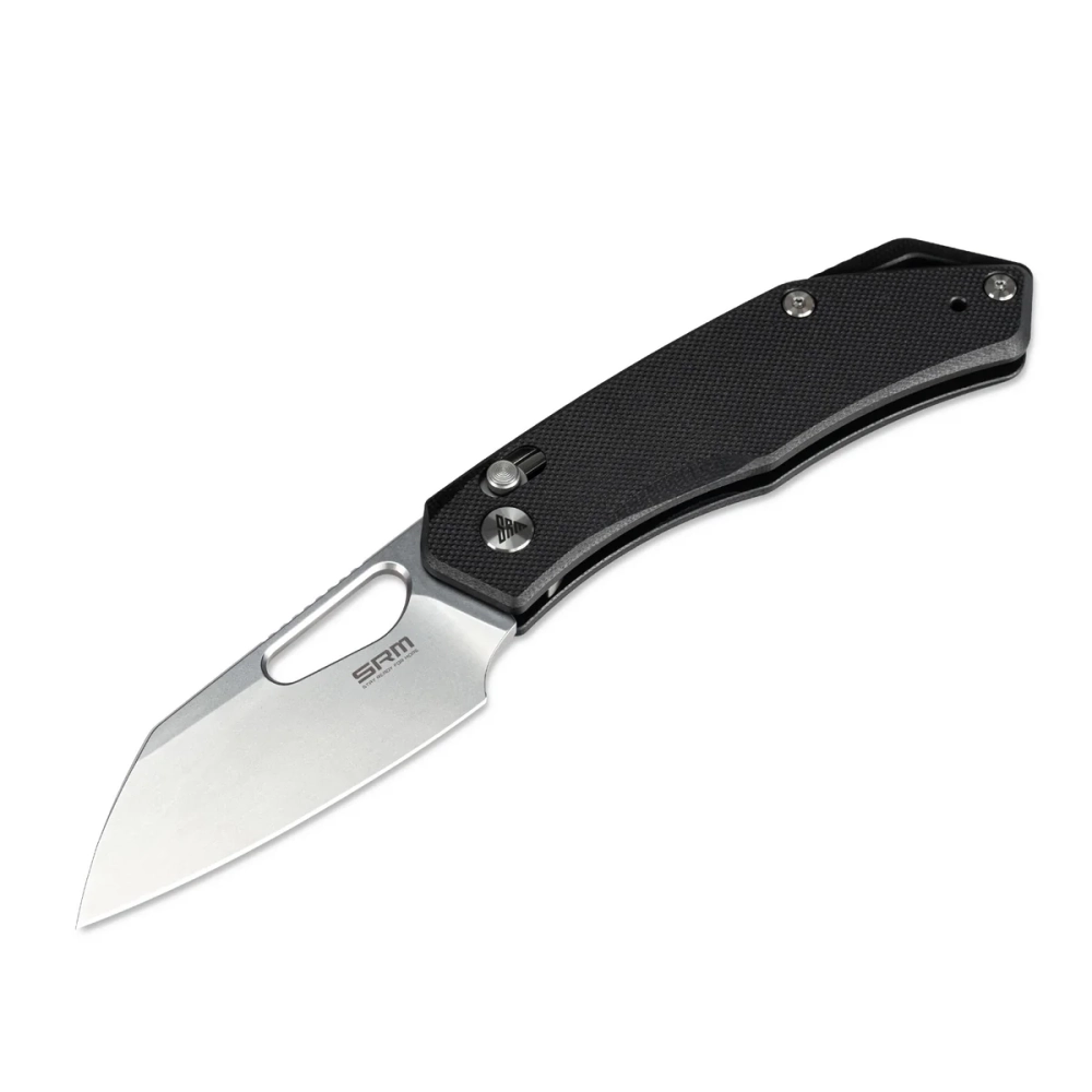 Нож складной SRM 261M-GB Cub Beadblast (154CM, Black G10)
