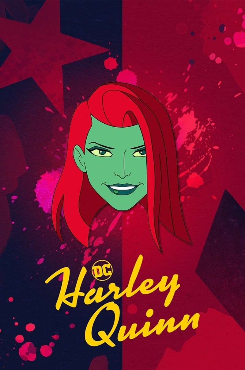 Металлический пин «Harley Quinn: Poison Ivy» (Светящийся)