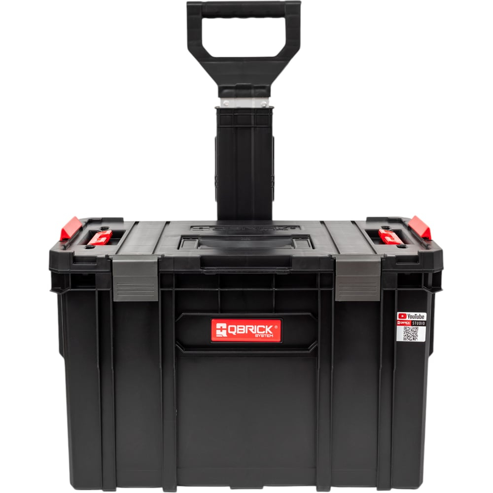 Ящик для инструментов на колесах с телескопической ручкой QBRICK SYSTEM Two Cart Plus Vario 2631-61